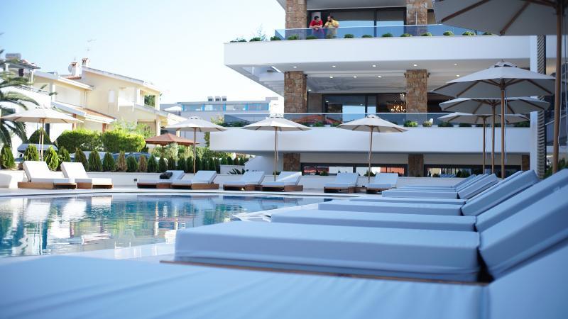 Agnes Deluxe Hotel Pefkochori Eksteriør bilde