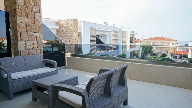 Agnes Deluxe Hotel Pefkochori Eksteriør bilde